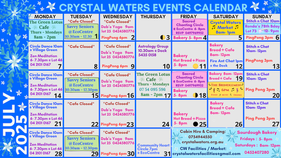 July 2025 calendar